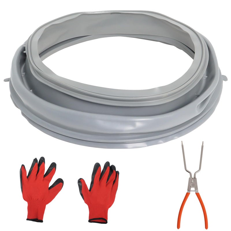 Wadoy Wpw10381562 Wfw9050Xw00 Door Boot Seal Compatible With Whirlpool Amana Lnglis Maytag Washer, Front Load Washer Door Gasket Seal Fit Wfw9150Ww00 Wfw9150Ww01 Wfw9250Ww01 W10381562 W10300559 W10290499 - Image 1